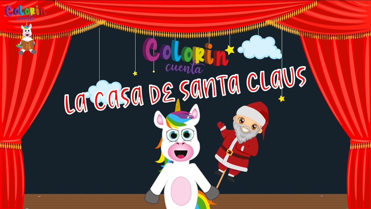 O después patrulla Intención 🎅🏻 La casa de Santa Claus 🎅🏻 - Cuentos de Navidad para niños 🎄 contado  en un teatro de títeres - YouTube