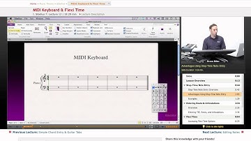 Sibelius: MIDI Keyboard & Flexi Time