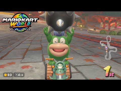 1位取った時のこの笑顔よ【マリオカートワールド】 - YouTube