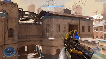 Halo Infinite HSC Launch Weapon Coating Ingame POV