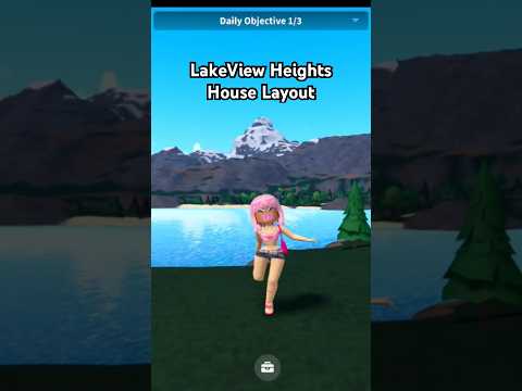 Lake View Heights House Layout in Bloxburg🏠🏔️ House Build