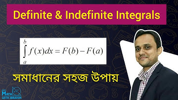 How to apply integral formulae bangla | Indefinite integral | Definite Integral