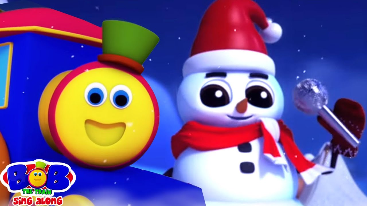 Christmas Snowman + More Xmas Nursery Rhymes for Kids - YouTube
