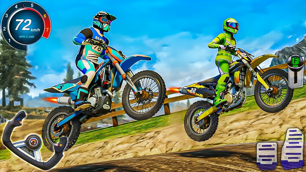 Uphill Offroad Motorbike Racing 3D - MX vs ATV Legends Motocross Dirt Bike Stunt - PC Gameplay #12