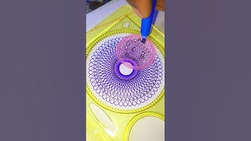 Golap Fuler Kata | The Best Spirograph Ruler Make | #shorts #Atik_official #spirograph