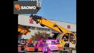 Contact us for more details WhatsApp 86 18601410979 #baowocrane #truckmountedcrane