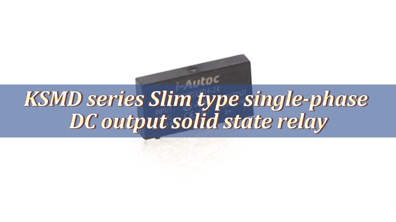 KSMD series Slim type single-phase DC output solid state relay, SUPPLIER, MANUFACTURER, FACTORY