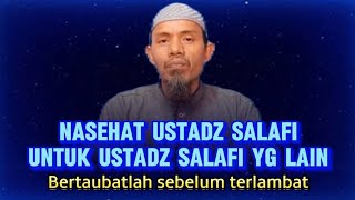Ustadz Muhsin Abu Ibrahim advises other Salafi Ustadz #wahabi #salafi #aswaja