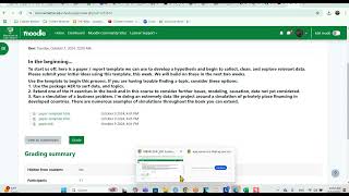 Week 5 - Video 2:  Project Notes