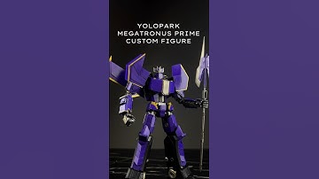 Yolopark Megatronus Prime Figure #shorts #youtubeshorts #transformers #megatron #transformersone