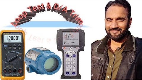 DA trim and loop test of transmitter