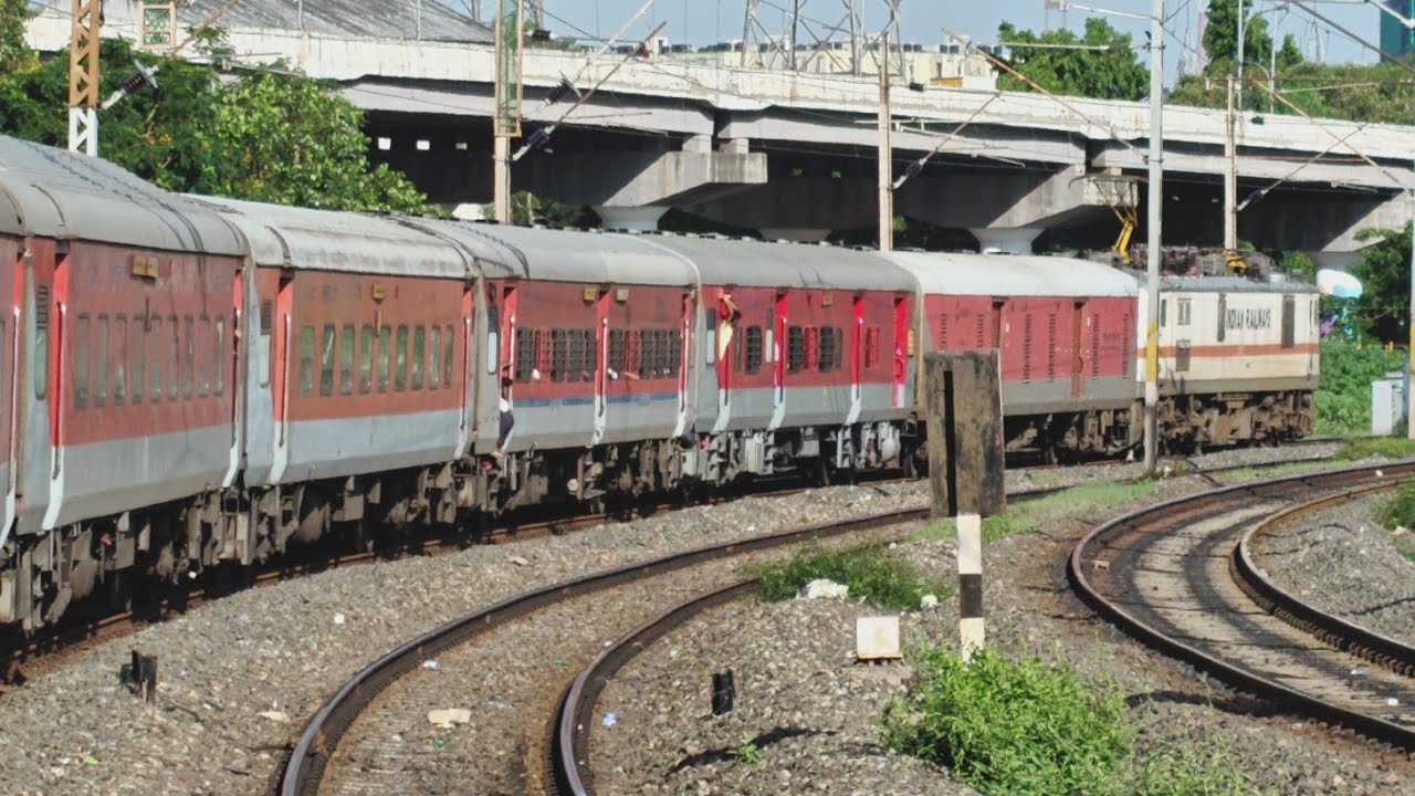 Full Journey in 12163/Mumbai LTT - MGR Chennai Central SF Express led by BRC WAP 7