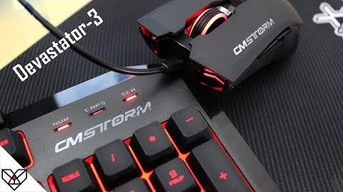 Cooler Master Devastator 3 keyboard and Mouse Combo | 7 Color LED
