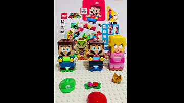 Lego Mario And Lego Peach Want To Exchange Their Power Suit N79 Trending Viral Funny Shorts 
