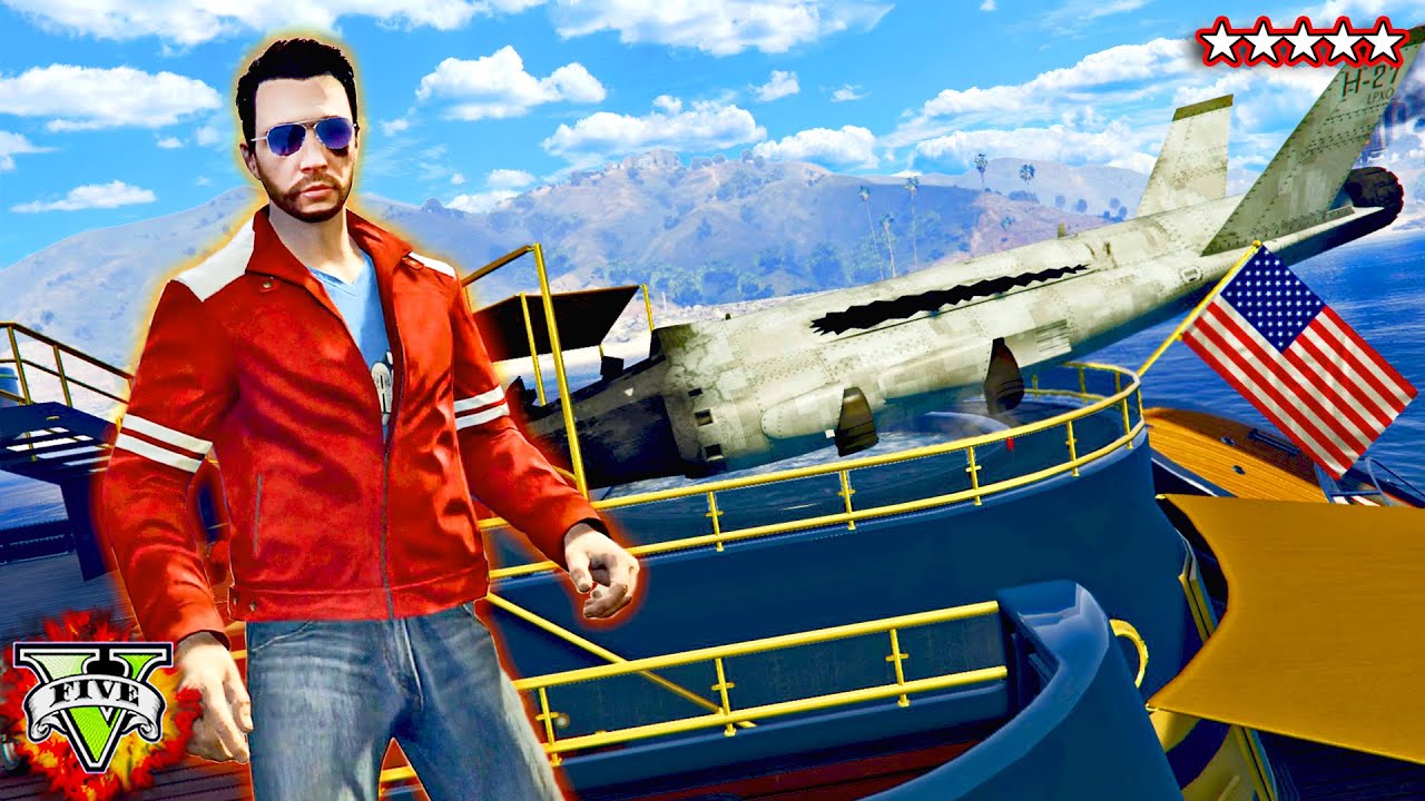 GTA 5 Online - HYDRA & YACHT STUNTS!! Getting A Boat Into the Jacuzzi ...
