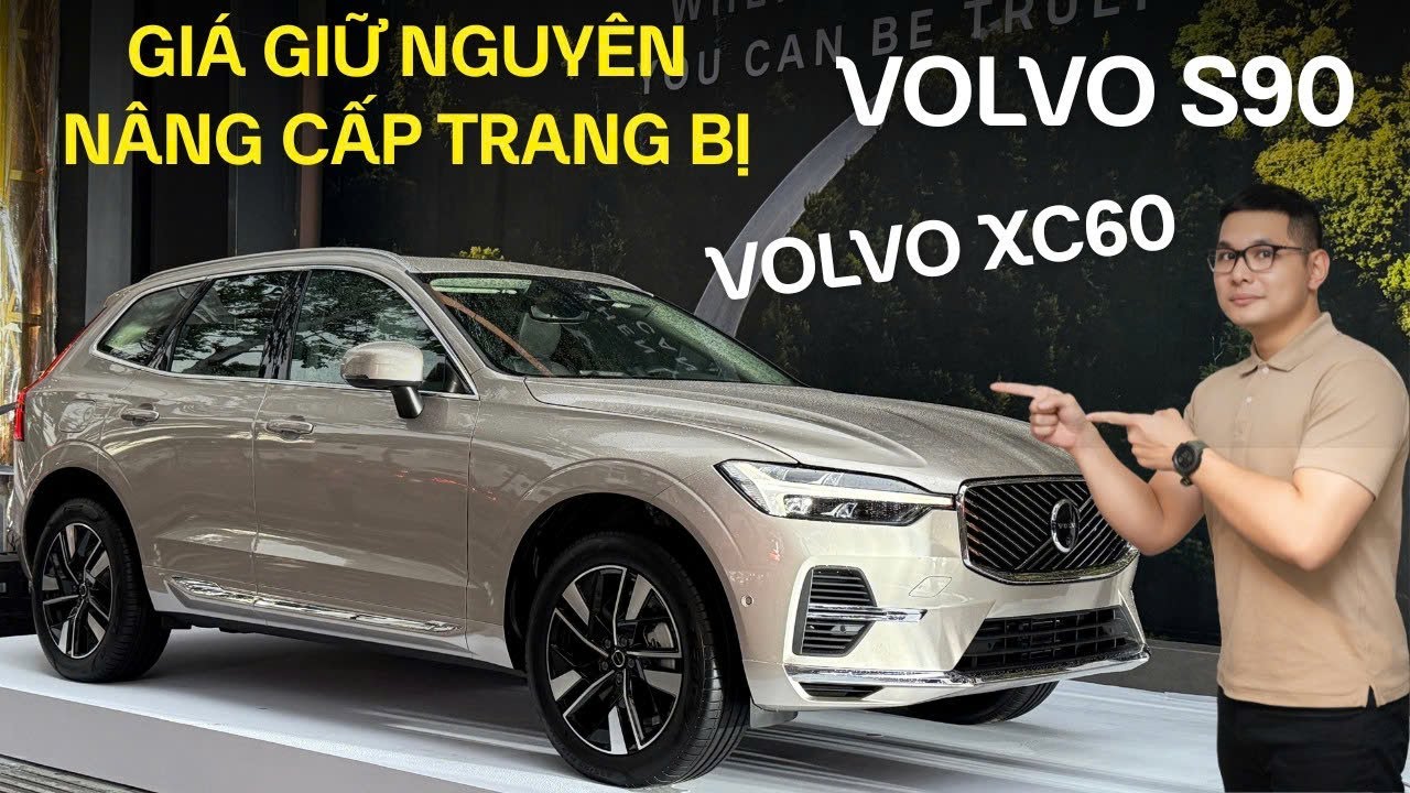 Краткий обзор дуэта Volvo S90 и XC60 2026, недавно представленного во Вьетнаме!