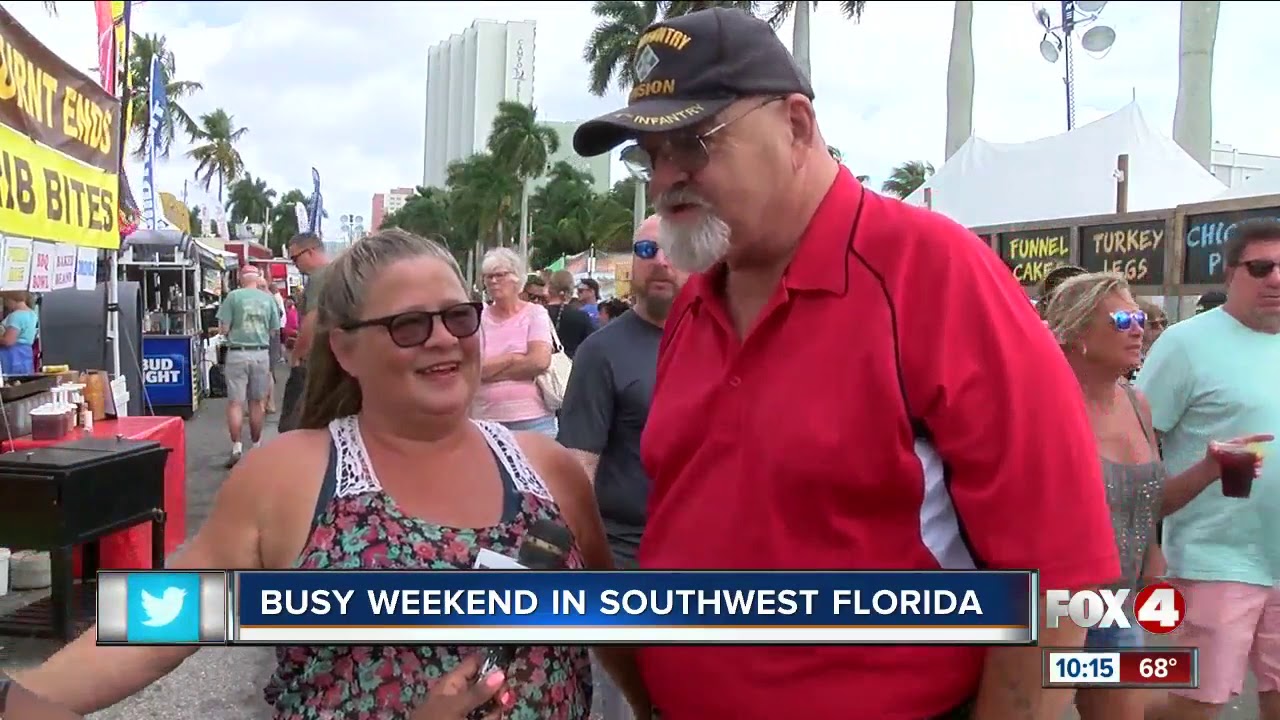 Fort Myers Seafood and Music festival and Naples New Year’s Art Show