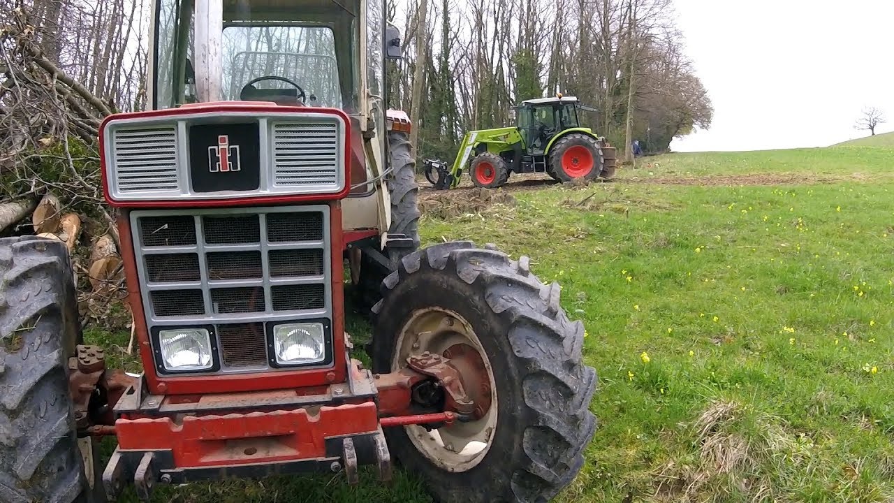 Abattage et Sortie de Bois / IH 844-SB / Claas Axos 340 CX / 2018