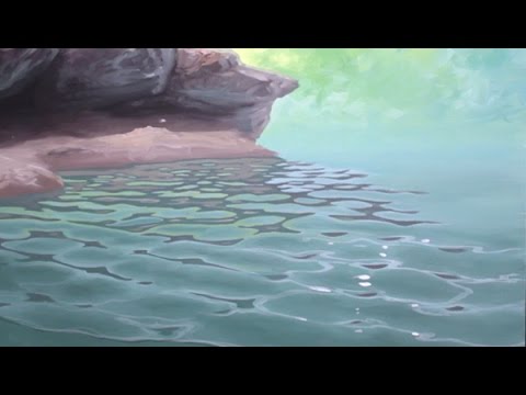How To Paint Waves - Lesson 4 - Ripples - YouTube