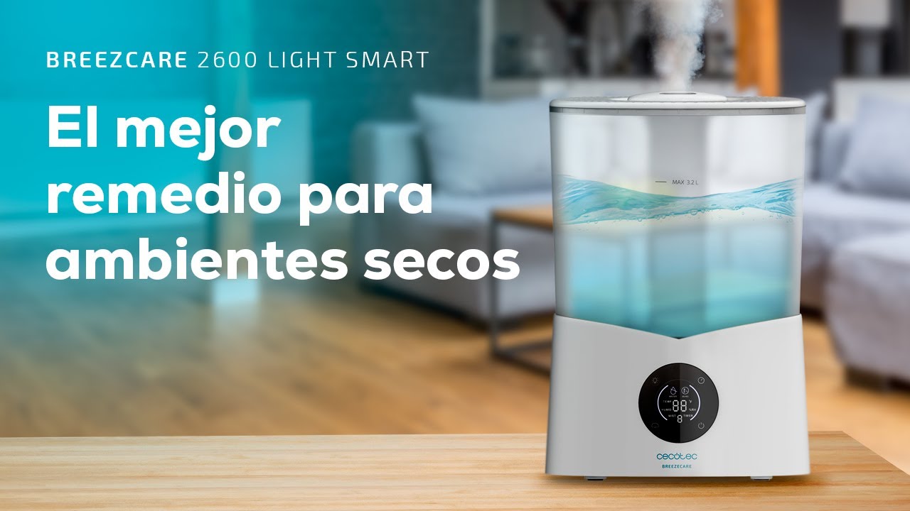 Humidificador BreezeCare 2600 Light Smart