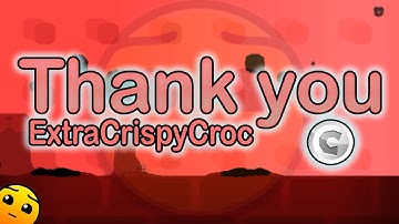 "Thank You" by ExtraCrispyCroc [ALL COINS] | Geometry Dash Daily #75 [2.11]