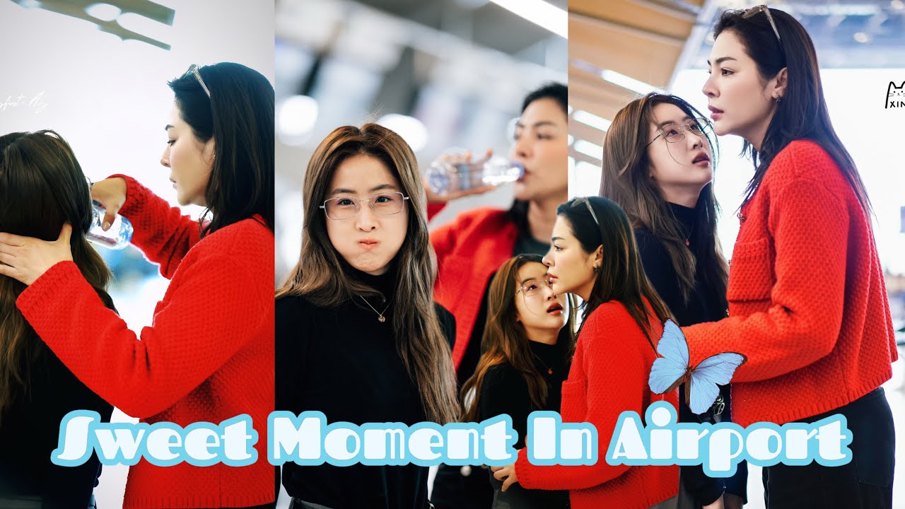 FAYEYOKO SWEET MOMENT IN AIRPORT 20.12.2024 BKK ✈️ CHINA