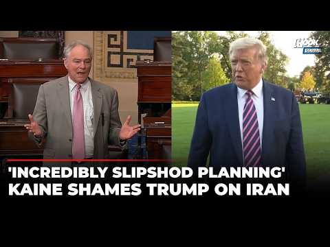 'A Shocking Degree Of Naive': Tim Kaine Unleashes On Trump Over Failed Decision-Making In Iran War