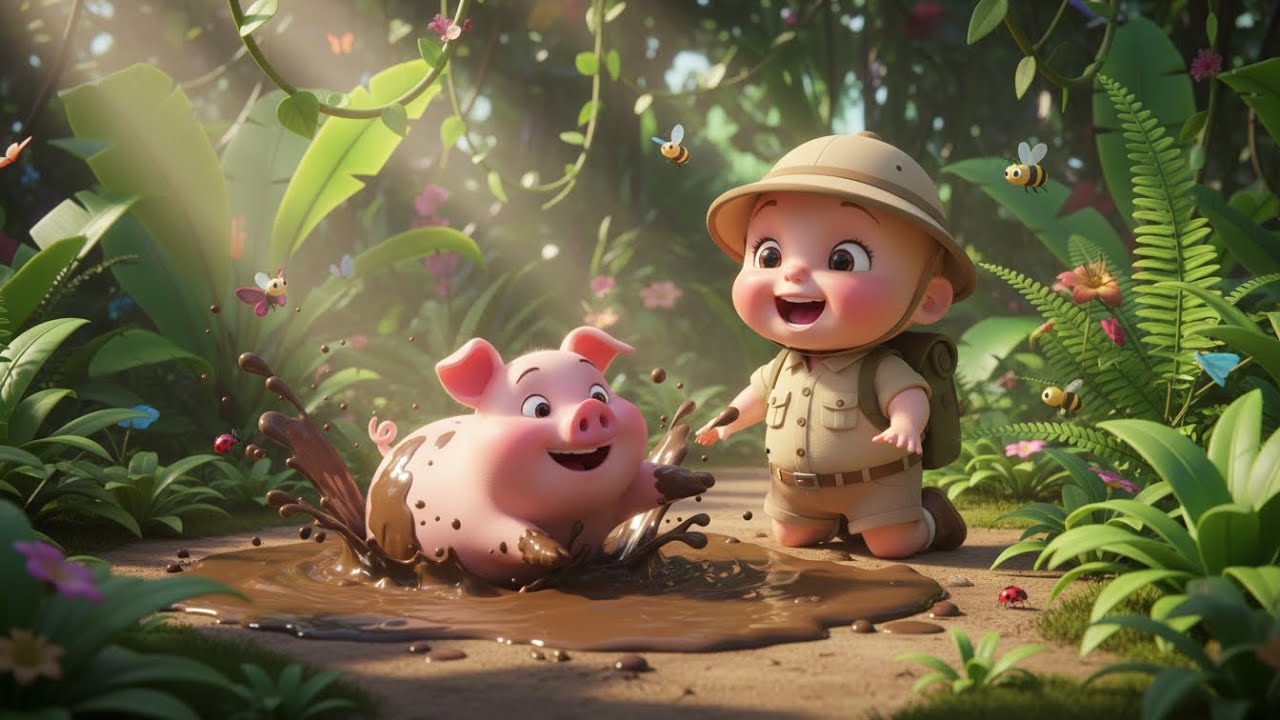 🎵 Guess the Animal Sound Game Song | kids nursery rhymes | Baby Song, Animal Sounds for Toddlers