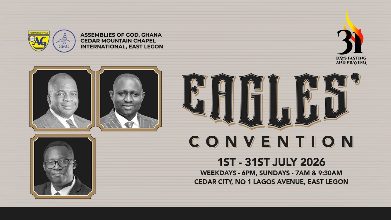 EAGLES' CONVENTION 2026 || 31 DAYS FASTING & PRAYING || DAY 31