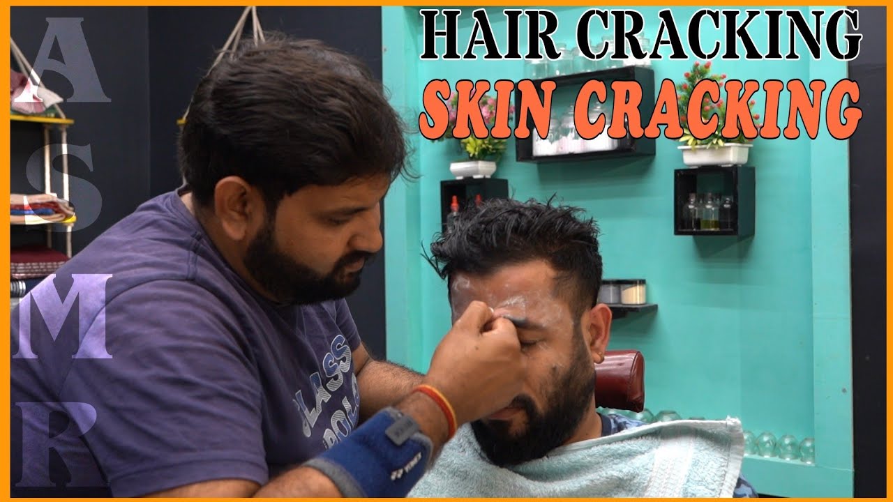 Hair and Skin Cracking Head Massage | Fire Massage by SHAMBOO💈#asmr