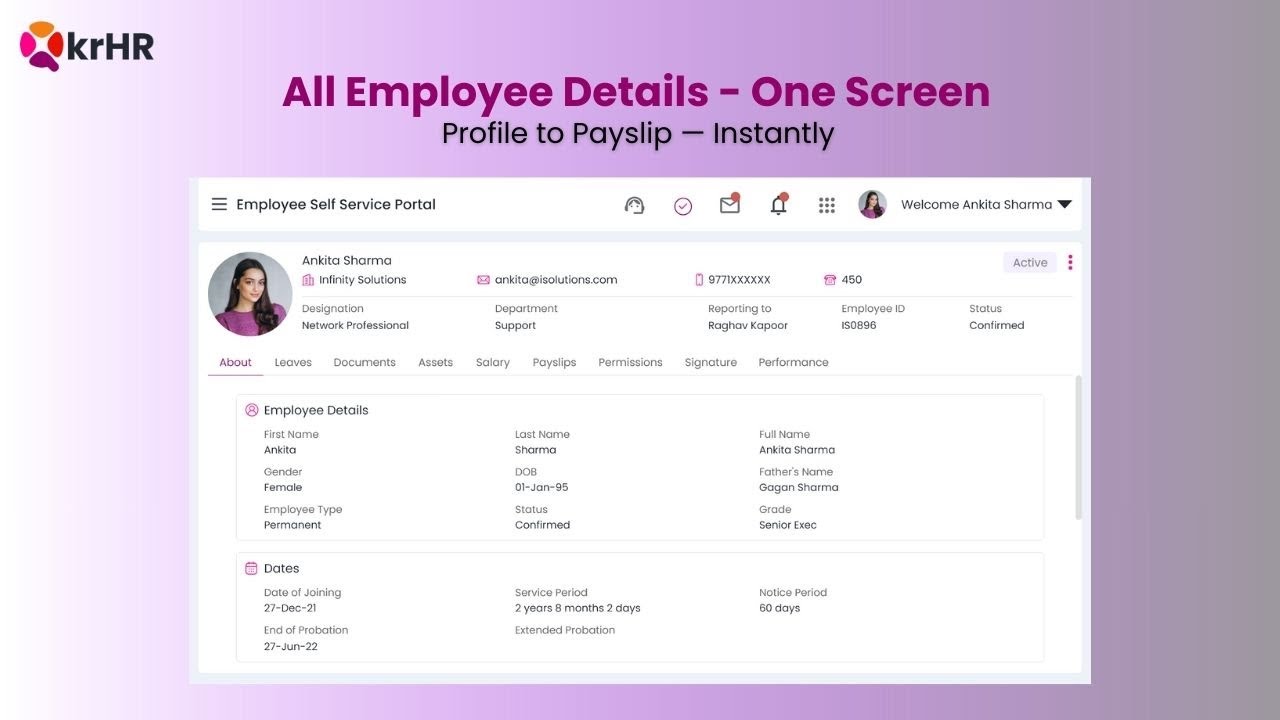 The Complete QkrHR ESS Portal Guide | Profile, Payroll, Documents ...