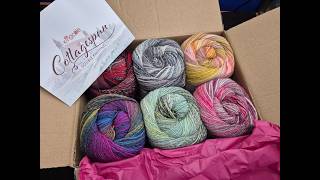 Unboxing. King Cole New Release. 8 Stunning Colors Soft And Delicious Yarns. Have A Look If You Dare