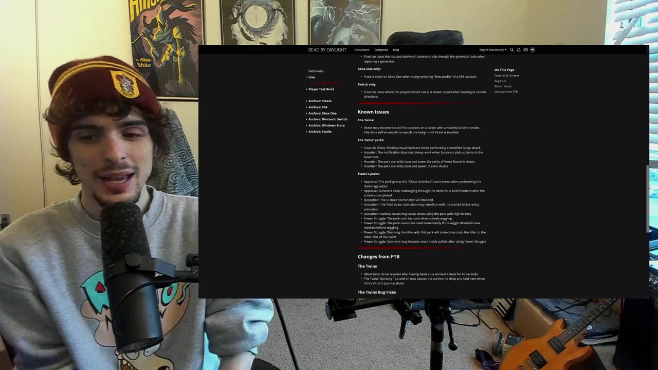 Public Test Build What Even is the Point of the Public Test Build in DBD - YouTube