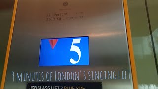 9 minutes of The singing lift, Royal festival hall, London