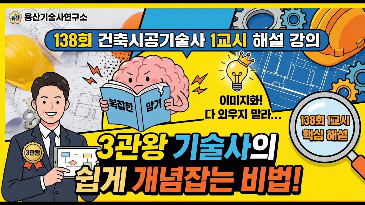 138회 건축시공기술사 1교시 답안풀이 20260208