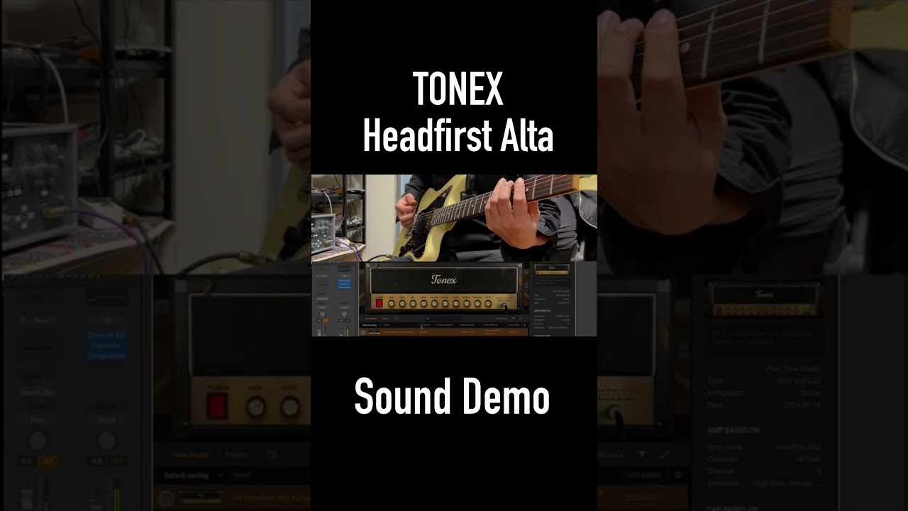 [TONEX] Headfirst Alta Sound Demo 4 