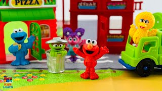 Kids Learn VERBS with Sesame Street and Elmo at the Playground | Educational Videos for Toddlers