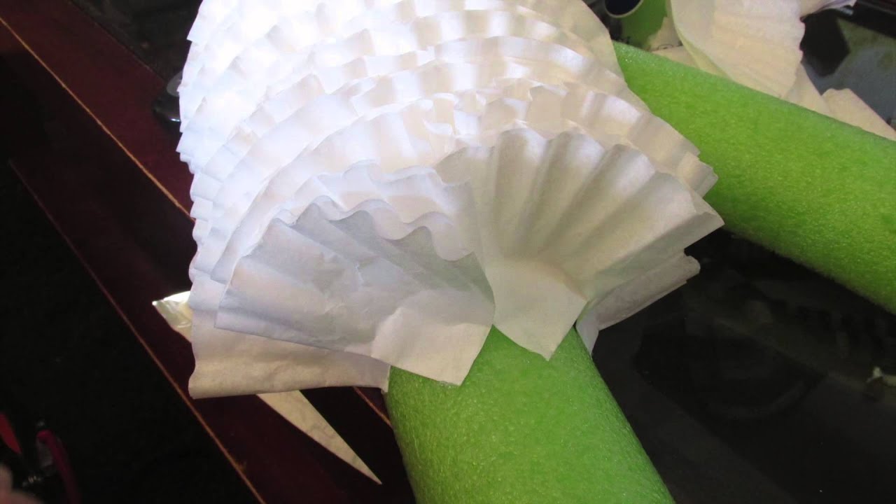 *HOW TO* Coffee Filter Wall Art YouTube