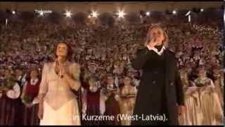 Latvian Song Festival 2013 - "Dvēseles dziesma" (The Soul's Song) ENGLISH translation/subtitles chords