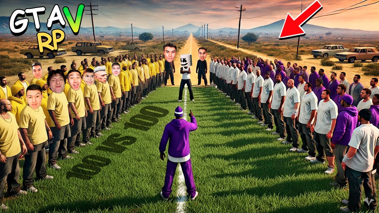 БҰЛ ҚАЛАДАҒЫ ЕҢ ҮЛКЕН СТРЕЛА! 100 VS 100 МАФИЯ АРАСЫНДАҒЫ СОҒЫС!