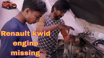 Renault kwid engine missing