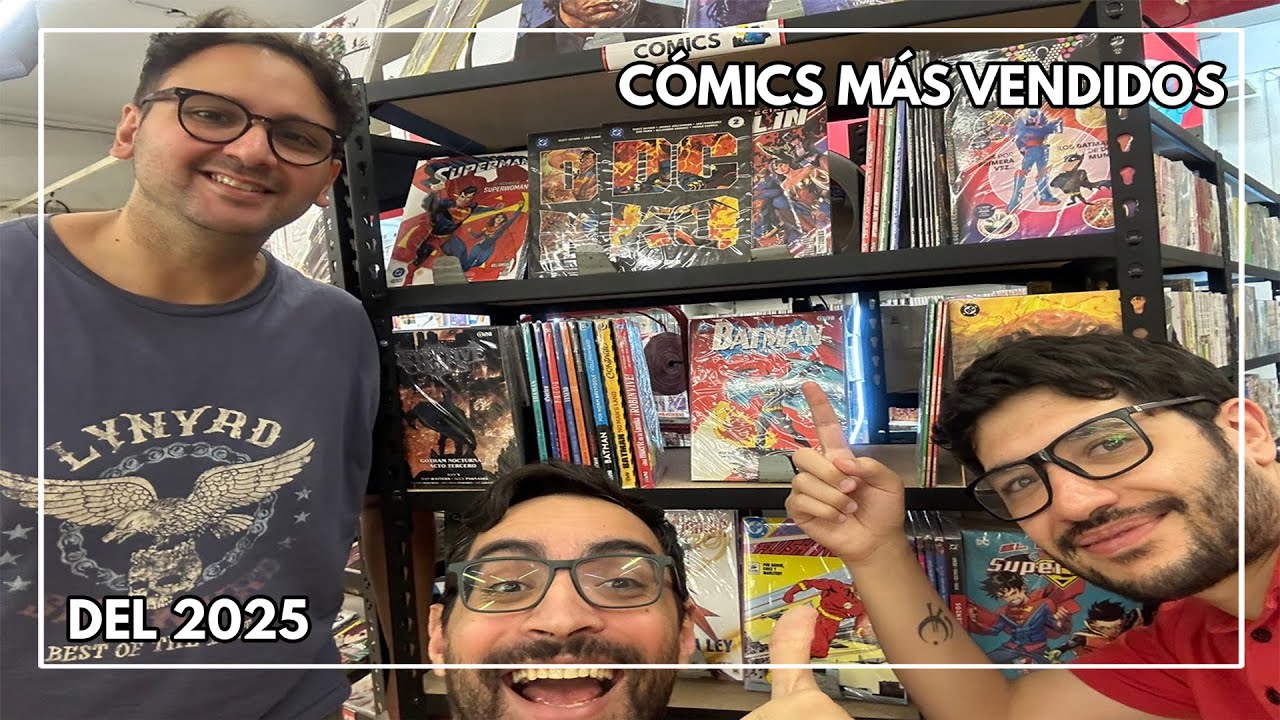 TOP 10 COMICS MÁS VENDIDOS EN RED RIBBON DURANTE EL 2025