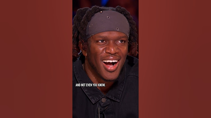 We're just as shocked as you, KSI #BGT #BritainsGotTalent