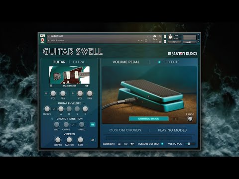 Guitar Swell - Ambient Guitar Virtual Instrument for Kontakt Player