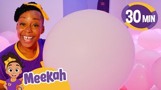 Meekah’s Ultimate Bubble Blast Adventure! | Blippi & Meekah Challenges and Games for Kids screenshot 4