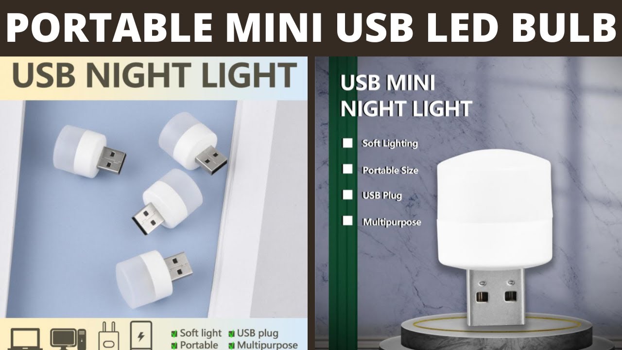 Portable Mini USB LED Light