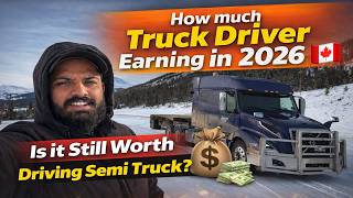 How much Truck Drivers Earning in Canada 2026 🇨🇦 | Is it Still Worth Driving Semi Truck ? Vlog 63