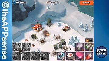 Backtrack (34) Single Player Island - Boom Beach Walkthrough