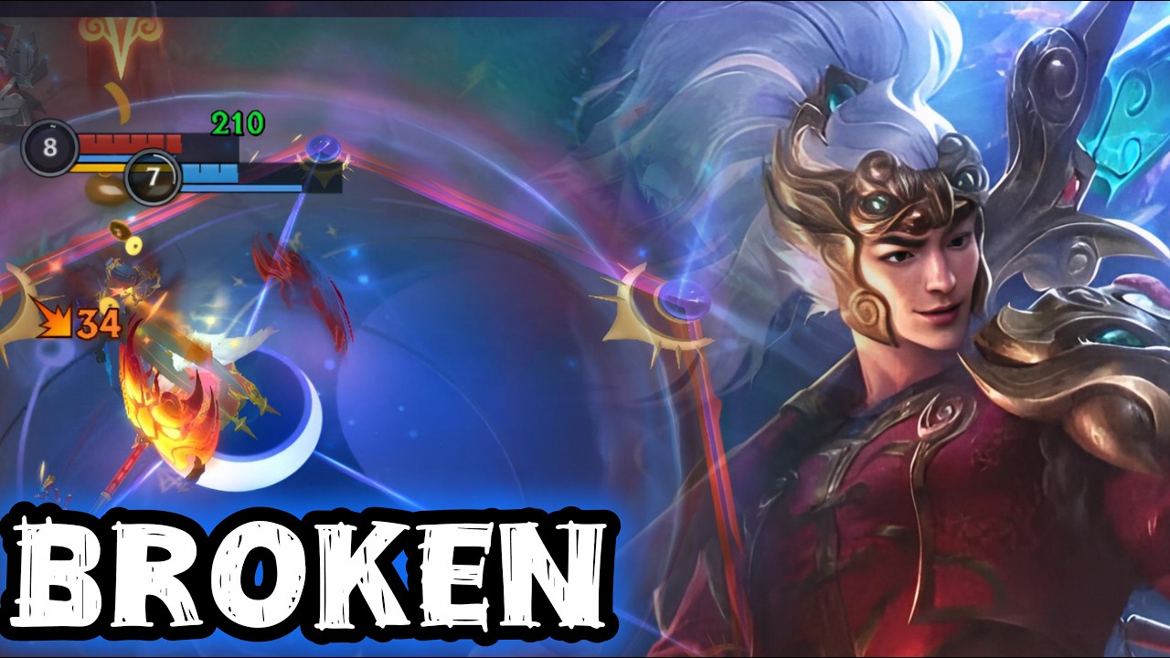 XIN ZHAO is mathematically turned into a vampire with this build/wild Rift build and runes