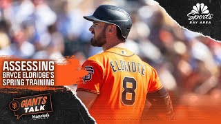 Why Bryce Eldridge decision has important impact on rest of roster | Giants Talk | NBCSBA